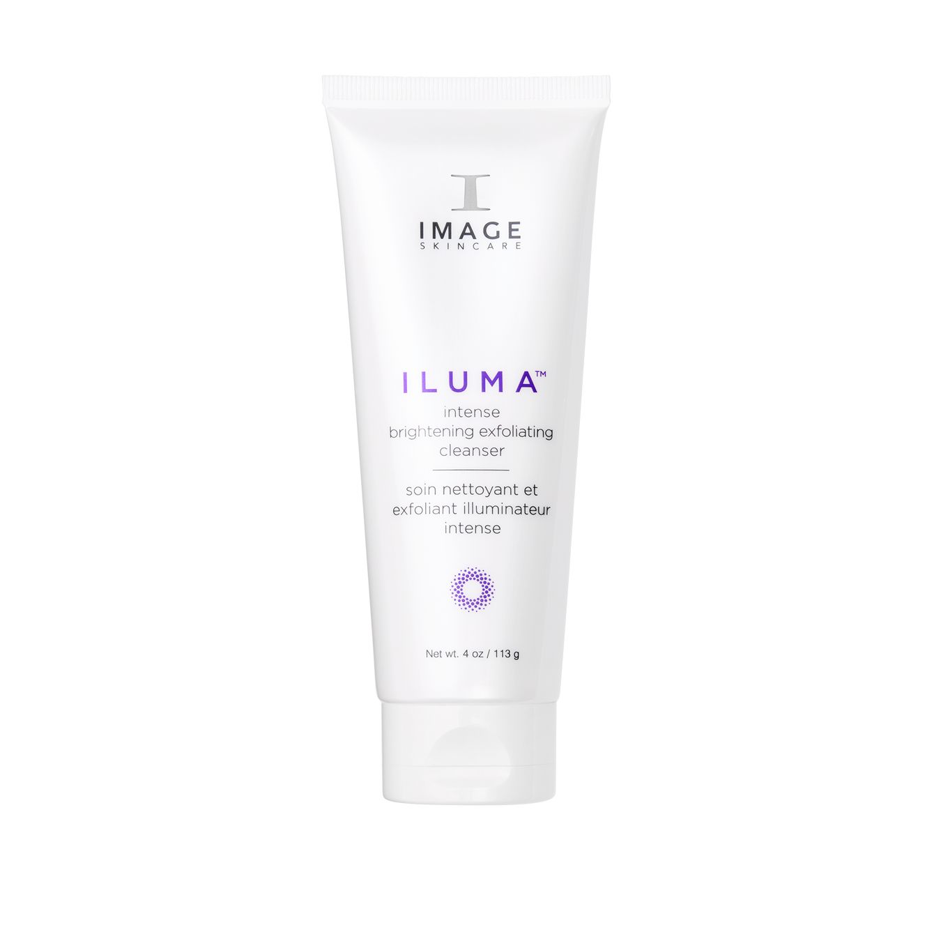 ILUMA intense brightening exfoliating cleanser PDP R01a